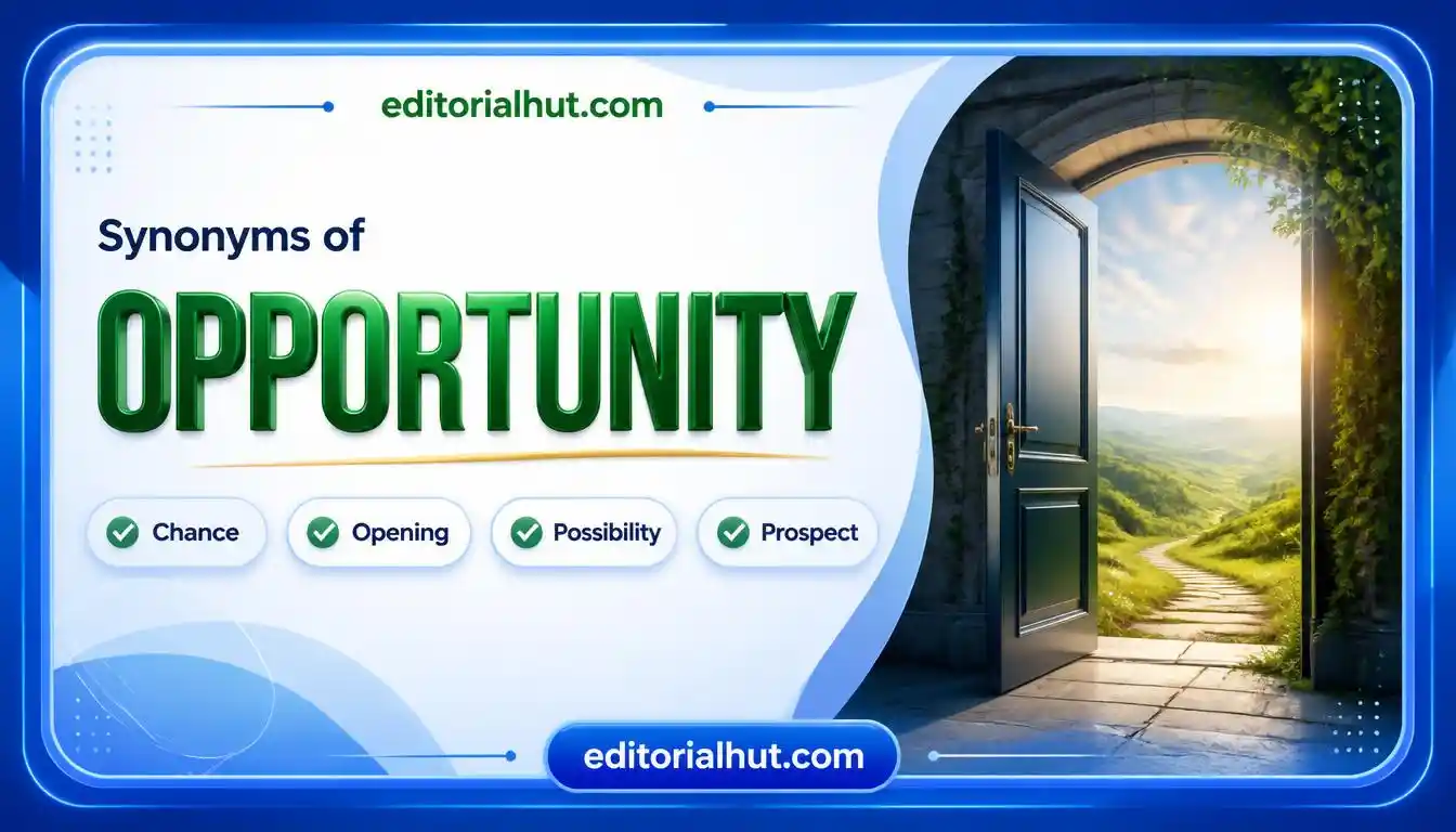 synonyms for opportunity
