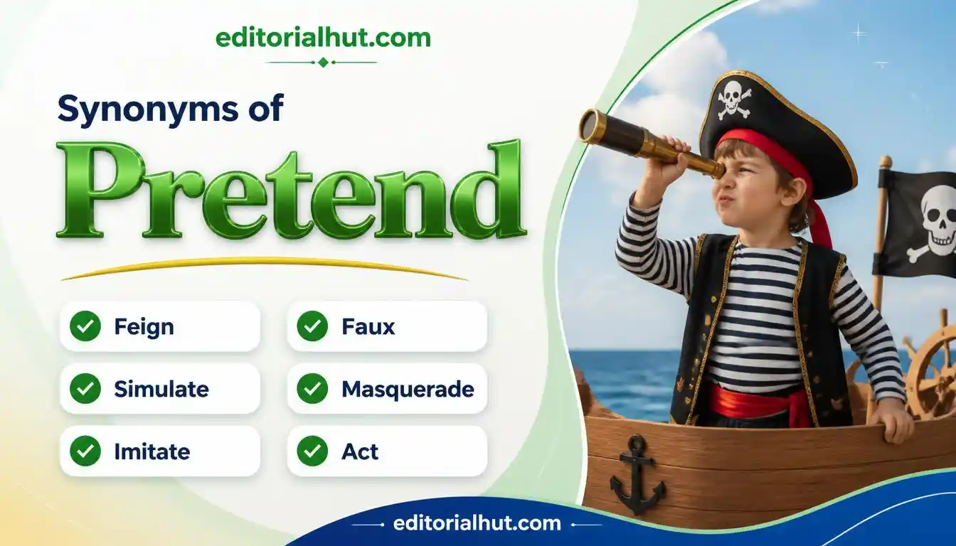 synonyms for pretend