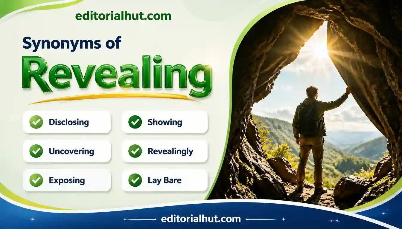 synonyms for revealing