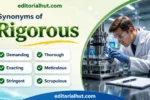 synonyms for rigorous
