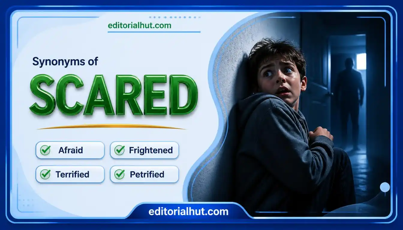 synonyms for scared