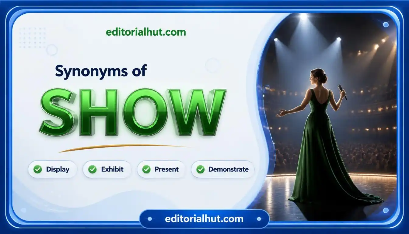 Synonyms for Show